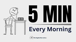 How to Improve English Fluency Fast (5-Minute Morning Habit)