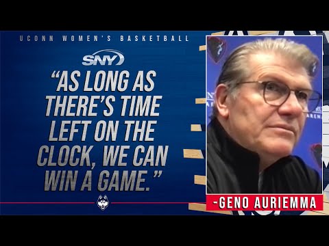 UConn vs DePaul: Geno Auriemma on Azzi Fudd return, Kobe Bryant anniversary | UConn Post Game | SNY