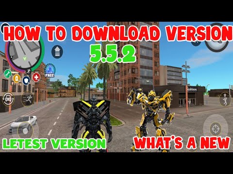 How To Download Rope Hero Vice Town Version 5.5.2 | Rope Hero game | Letest Version | SCARY GAMERZ |