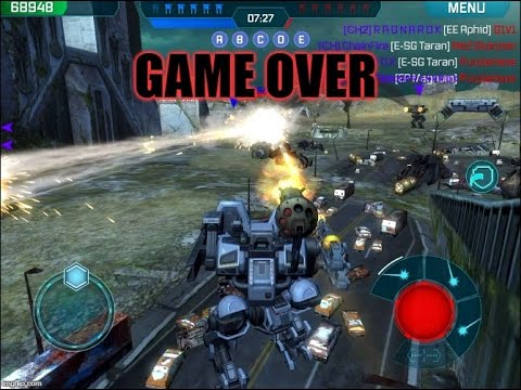 War Robots gameplay - Galahad epic damage in 2:32min
