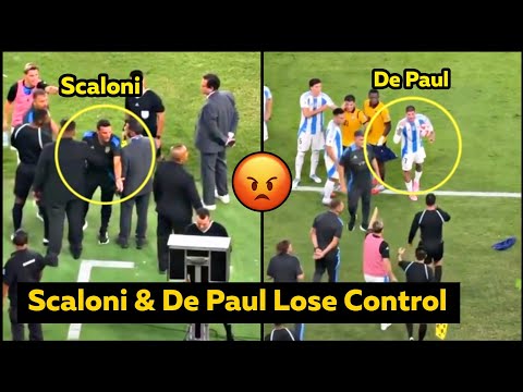 Scaloni & De Paul goes WILD over controversial penalty in Argentina loss to Ecuador