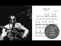 A Foggy Day - Barney Kessel (Transcription)