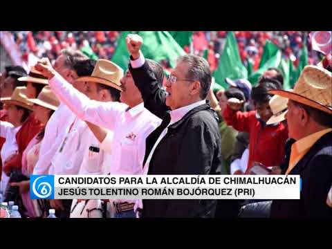 Te presentamos a los candidatos que se disputaran la alcaldía del municipio de Chimalhuacán