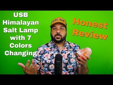 USB Himalayan Salt Lamp Review: Transformative Colors and Natural Glow in One Elegant Piece!