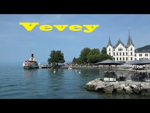 Vevey and Lake Geneva, Switzerland