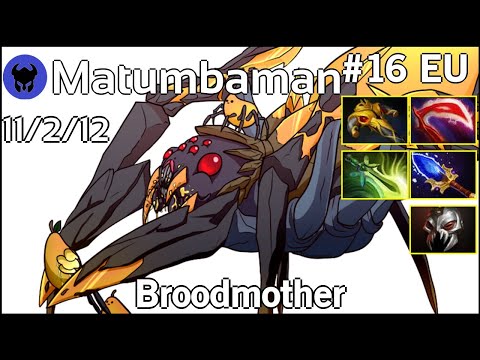 Matumbaman [Liquid] plays Broodmother!!! Dota 2 7.22