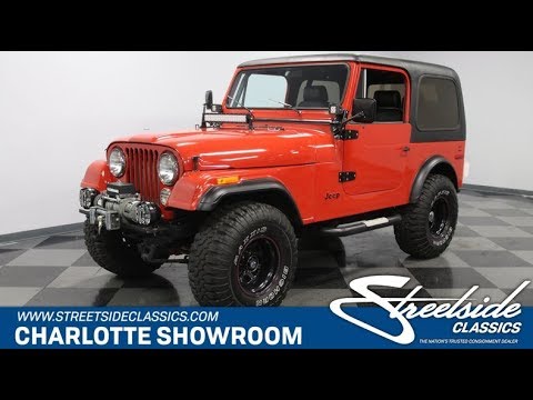 1980 Jeep CJ7 (CC-1221617) for sale in Concord, North Carolina