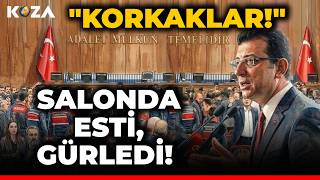 EKREM İMAMOĞLU ÇİLEDEN ÇIKTI! Hakime "İki elim yakalarında" dedi salonda tansiyo