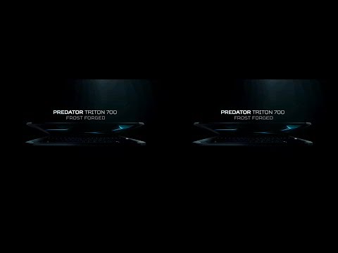 Predator Triton 700 Gaming Laptop – Forged in Frost (3D Video)