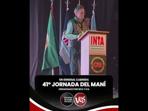 GENERAL CABRERA: 41.ª Jornada Nacional del Maní.