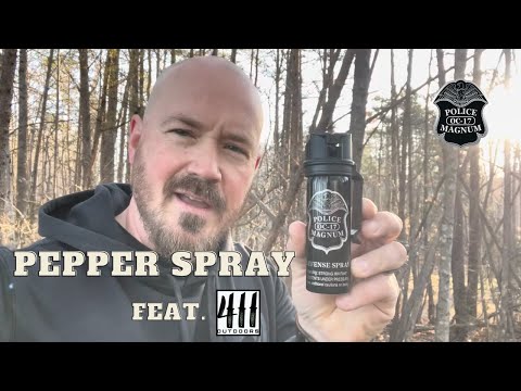 Police Magnum Pepper Spray Demo Video - Click to Watch on YouTube