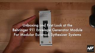 Video thumbnail for Behringer 911 Envelope Generator Module Unboxing/First Look and build an S-Trigger to CV/Gate cable by New Electronic Frontier