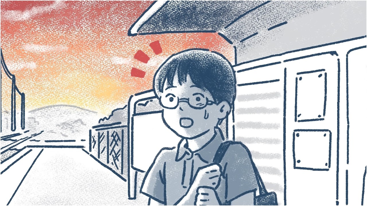 本当にあった助け合いの物語「思いやりのバトン」#パラパラ漫画#パラパラ動画#作文