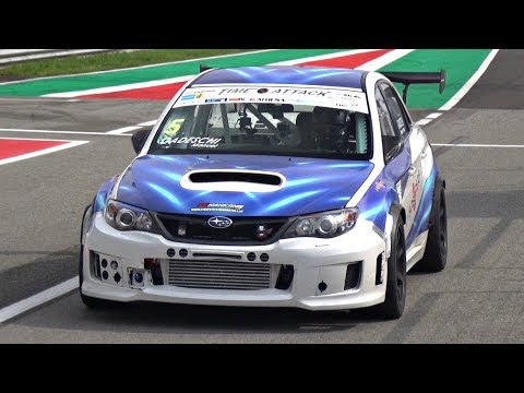600HP Subaru WRX STi Time Attack Build with Precision Turbo & 6-Speed Sequential ONBOARD @ Monza!