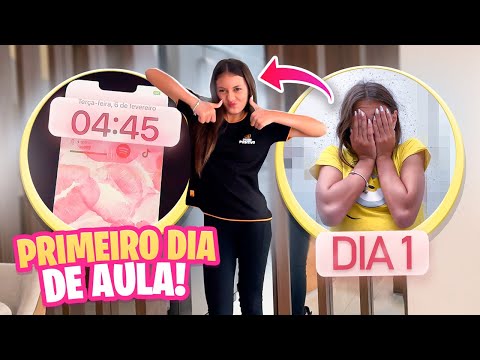 MEU PRIMEIRO DIA DE AULA - BIANKA