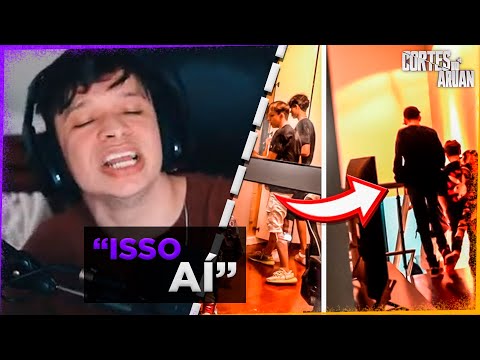 ARUAN REAGE A OS AMIGOS DO MEU IRMÃO ACORDARAM ELE DE MADRUGADA PARA IR EM UMA FESTA-Cortes do Aruan