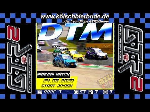 GTR2 - Kölschbierbude.de - DTM Race 7 - Brands Hatch - 24.08.2020 - 20.00 CEST