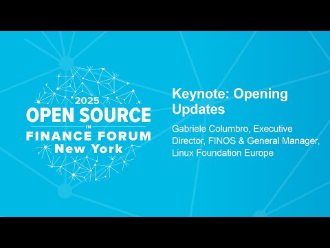 Open Source at the Core of AI, ROI & Global Collaboration -  Gabriele Columbro | #OSFFNewYork 2025