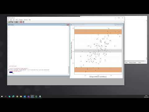 Bland Altman  R default