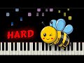 How to Play Sweet Little Bumblebee (Sped Up) on Piano