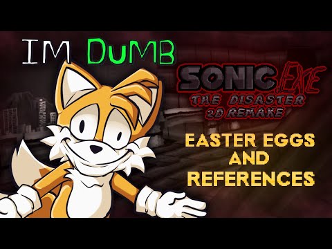 Sonic.exe The Disaster 2D Remake Multiplayer - Some Easter Eggs and References and... hacker?