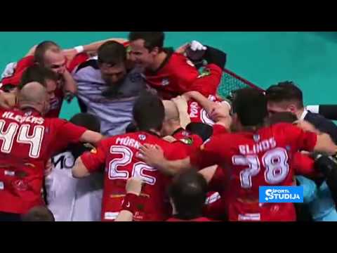 Latvijas florbola čempionu godu "Lielvārde/FatPipe" aizstāvēs pret "Triobet/Ulbroka"