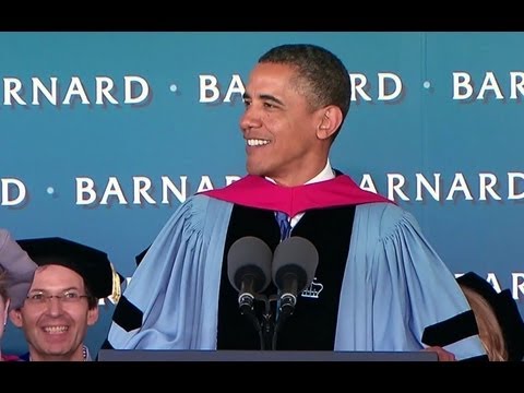 President Obama Speaks at Barnard College Commencement Ceremony