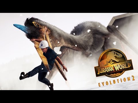 Quetzalcoatlus ATTACKS Biosyn! - Jurassic World Evolution 2 [4K]