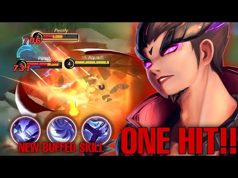 NEW YU ZHONG 100% ONE HIT COMBO SKILL AFTER BUFF!! YU ZHONG TOP GLOBAL BUILD!!