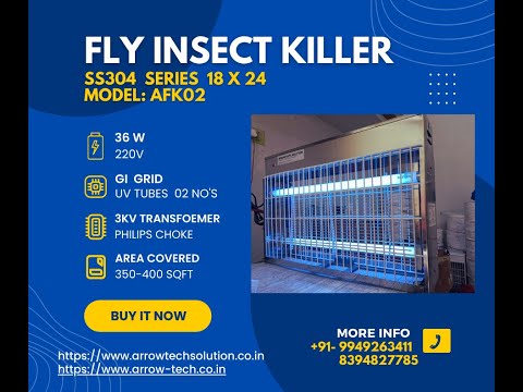 Stainless Steel Flying Insect Killer Machine