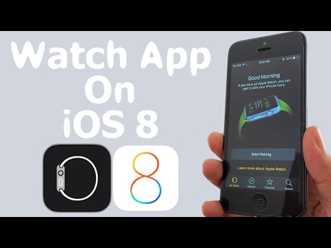 iOS 8 Watch App 😎