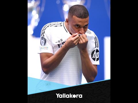 كلمته جعلت والدته تبكي.. لحظة دخول كيليان مبابي خلال تقديمه الأسطوري مع ريال مدريد