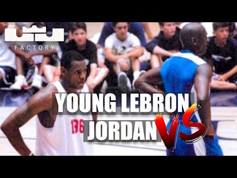 The Truth About The Time Young LeBron James Faced Michael Jordan