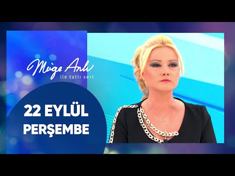 Müge Anlı ile Tatlı Sert | 22 Eylül 2022 Perşembe