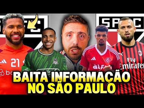 BOMBA🚨WESLEY E VICTOR SA NA MIRA DO SÃO PAULO? | ZAGUEIROS INTERESSA AO SP? | NOTÍCIAS DO TRICOLOR