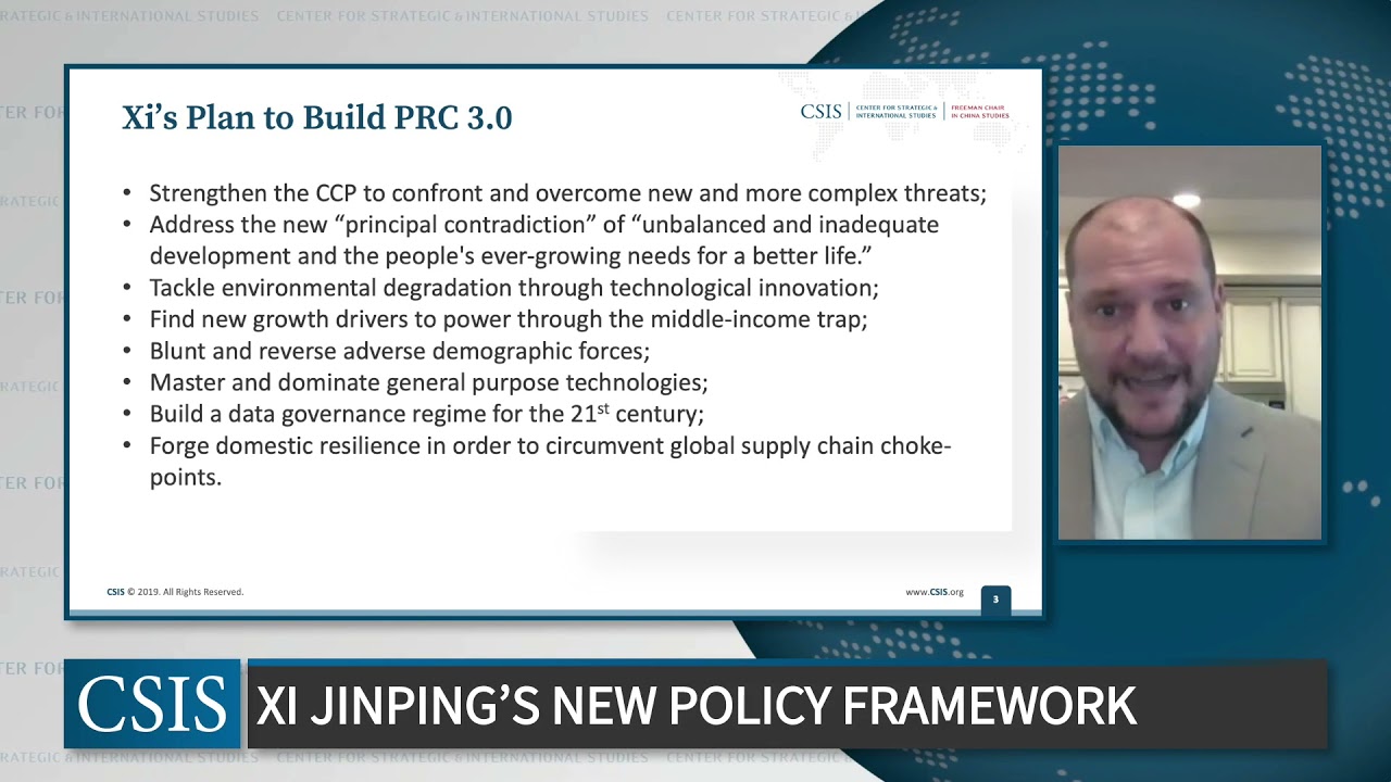 Xi Jinping’s New Policy Framework