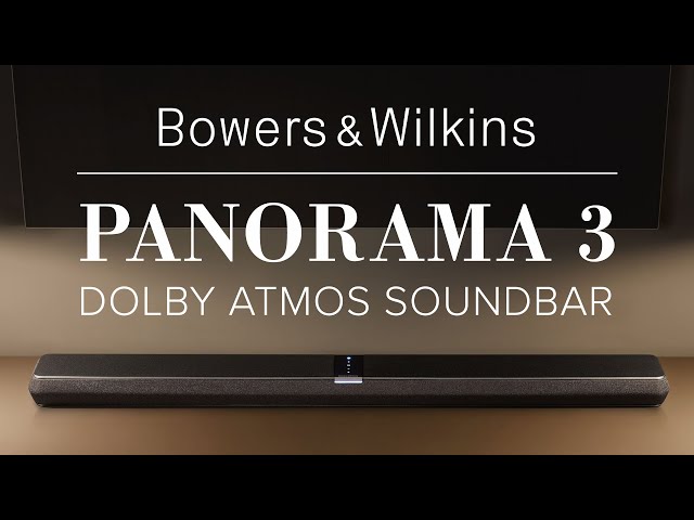 Bowers \u0026 Wilkins Panorama 3 Dolby Atmos 