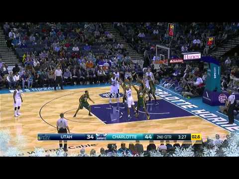 Charlotte Hornets vs Utah Jazz NBA Highlights DECEMBER 21, 2014