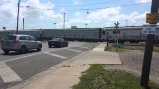preview picture of video 'KCS Circus Train Robstown TX 05/22/2014'