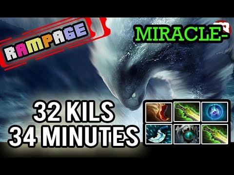 32 Kills 34 Minutes - Killing Party - Miracle Morphling | Rampage!!