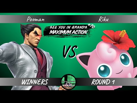 SUMGA #70 - WR1 - Pooman (Kazuya) vs Riku (Jigglypuff)