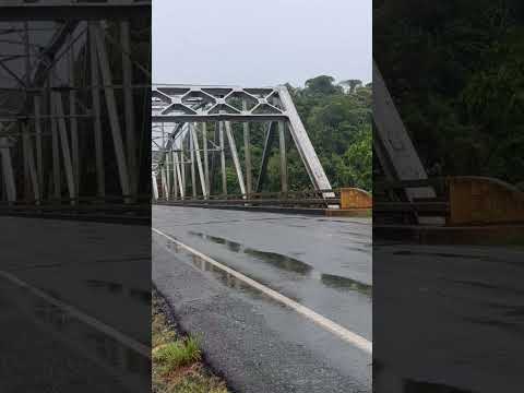 Puente del río Térraba, en la comunidad del Brujo. Buenos Aires, Puntarenas. 20 de abril de 2026