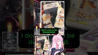 Calli Just Pulled an AZKi Signed Card!  #vtuber #hololive #vtuberclips