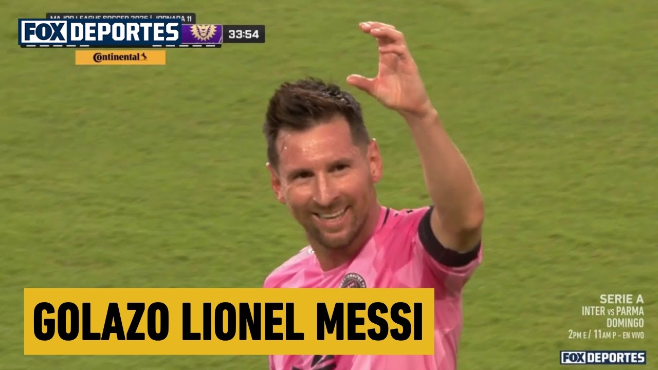 😎 GOLAZO Lionel Messi | Inter Miami 3-0 Orlando City | MLS 2026