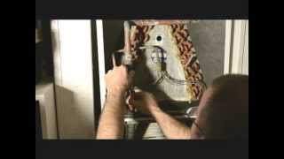 HVAC Dirty Evaporator Coil Removal, Cleaning and Reinstall in Air Conditioning Unit. Part 1