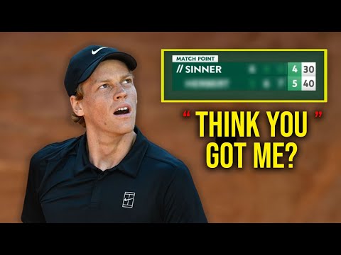 19 Year Old Jannik Sinner vs an Entire Nation! | Most DRAMATIC Tennis Match EVER!