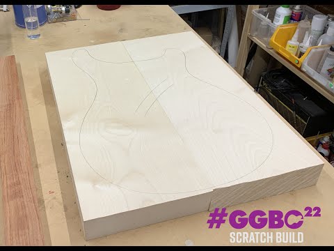Electric Guitar Scratch Build - Body Glue Up - #GGBO 2022