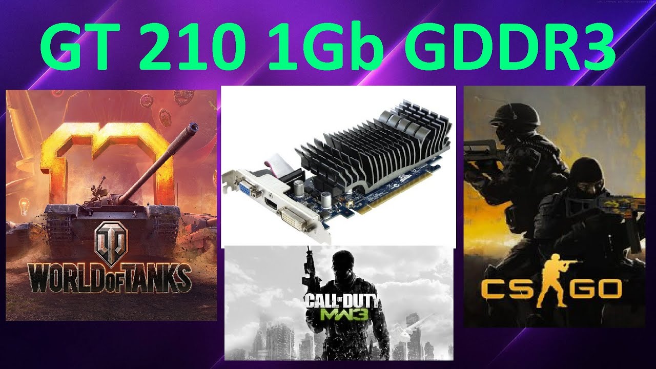 Видеокарта MSI GeForce 210 LP 1GB (N210-1GD3/LP)