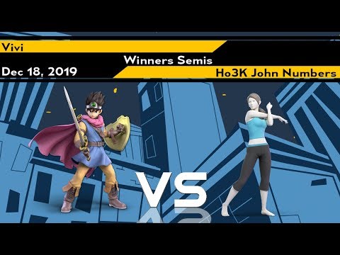 [Smash Ultimate] Xeno192 (W.Semis) - Vivi vs Ho3K John Numbers