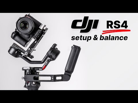 How to balance DJI Ronin RS4 Gimbal in under 4 minutes
